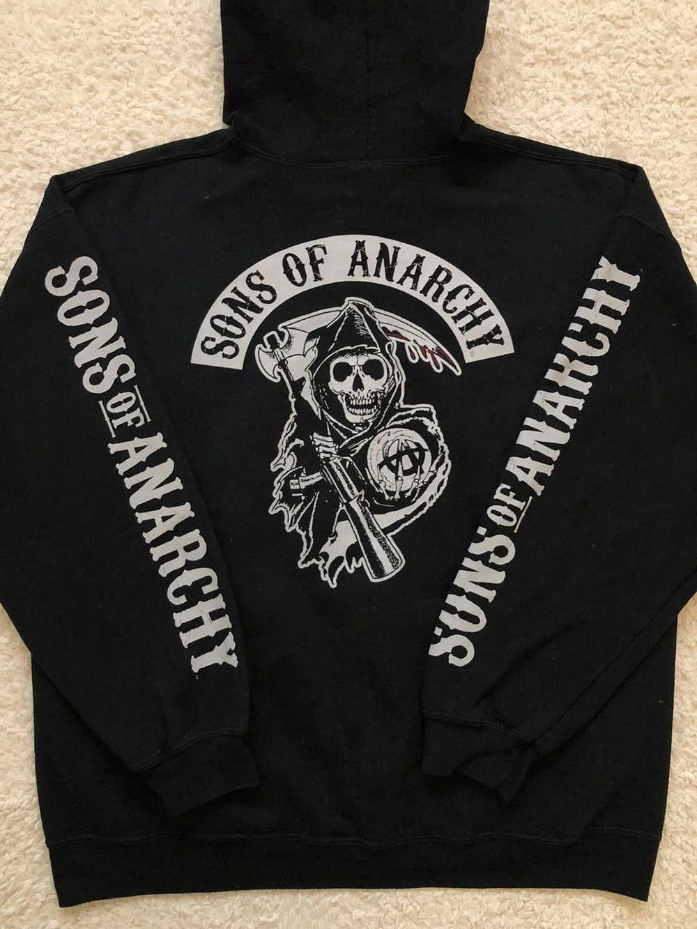 Vintage Hoodie Sons Of Anarchy vintage logo - image 2