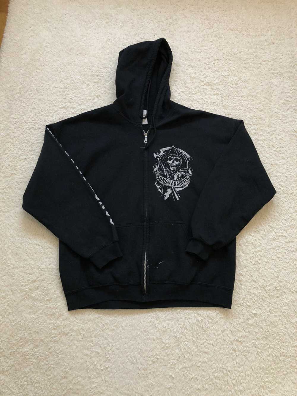 Vintage Hoodie Sons Of Anarchy vintage logo - image 3