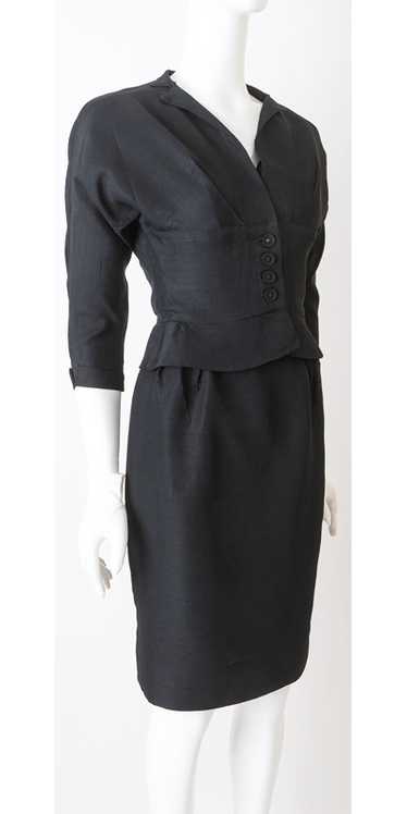 1940s Shantung Silk Suit