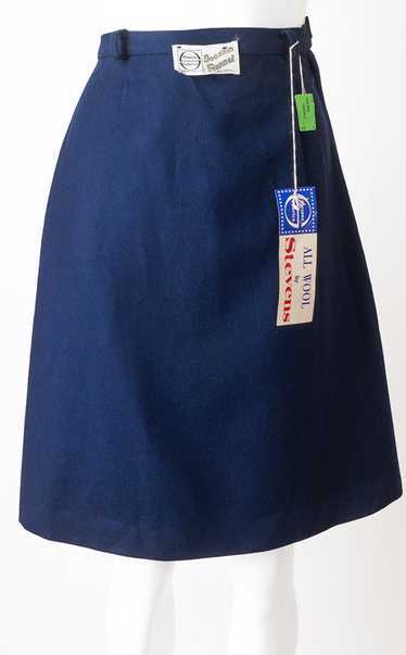 NOS 1960s A-line Skirt