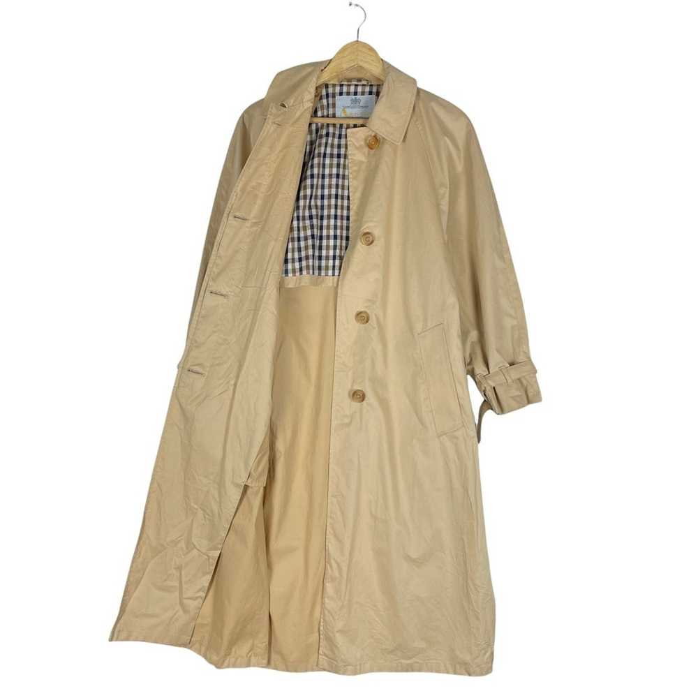 Aquascutum 🔥AQUASCUTUM London Trench Coat Jacket - image 2