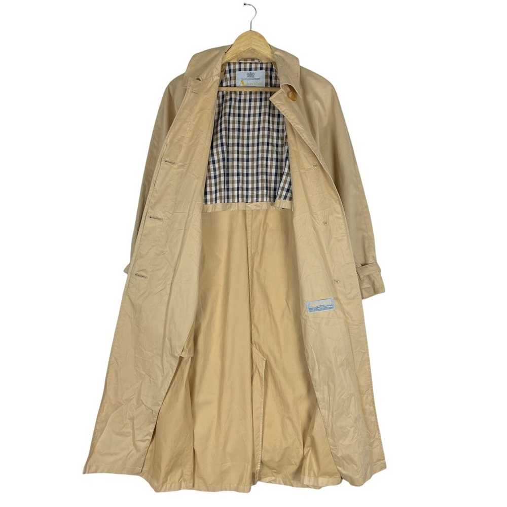 Aquascutum 🔥AQUASCUTUM London Trench Coat Jacket - image 3