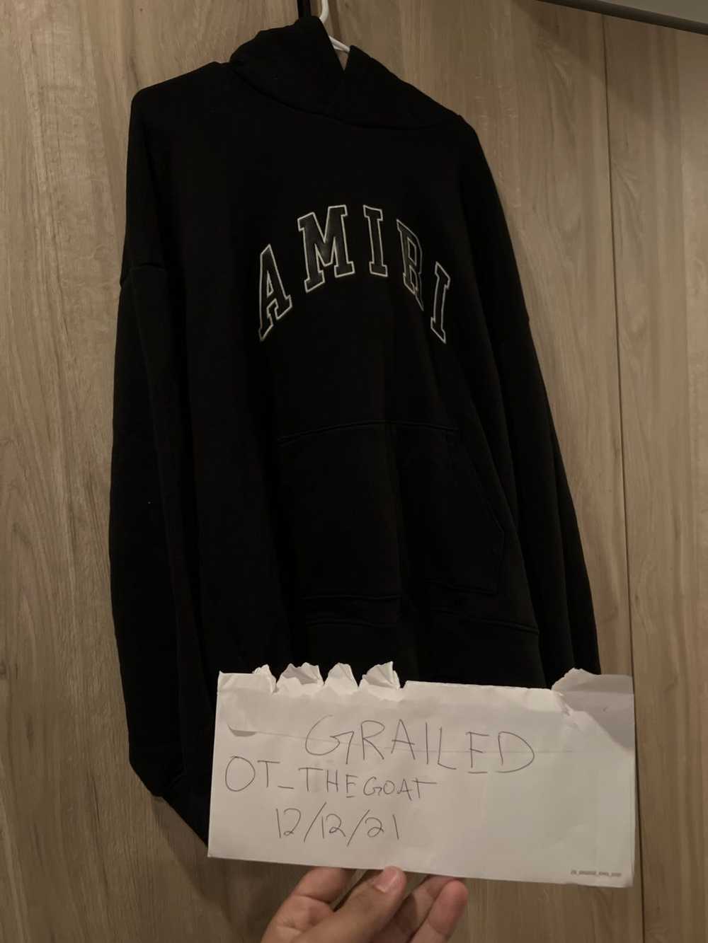 Amiri Amiri Oversized College Hoodie Collegiate - image 2