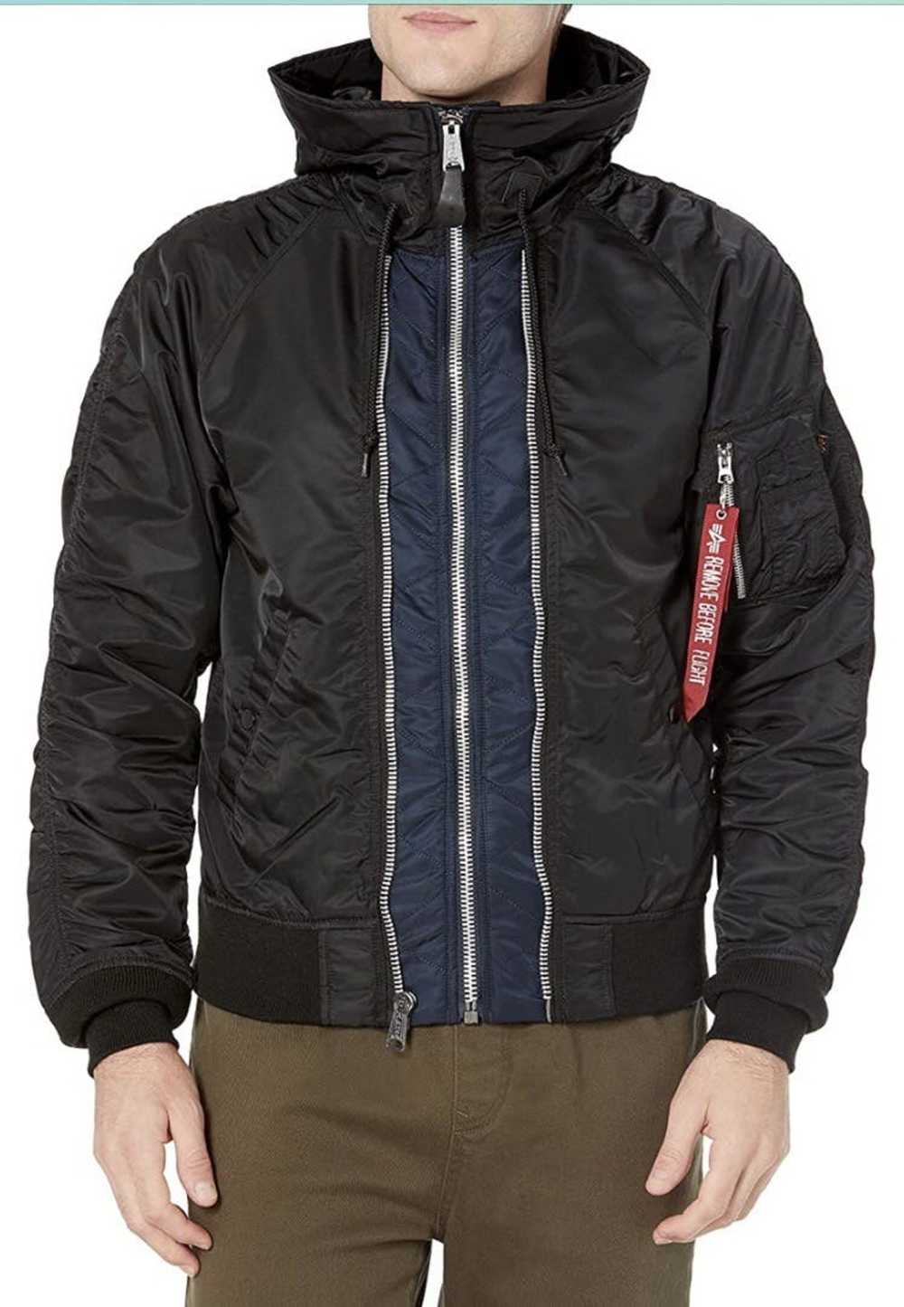 Maple Leaf Skyline Men's Flight Bomber Jacket Winter Warm Coats Funny  Printed Outwear