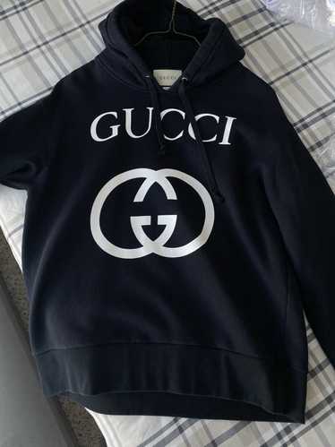 Gucci Hooded sweatshirt with Interlocking G - image 1