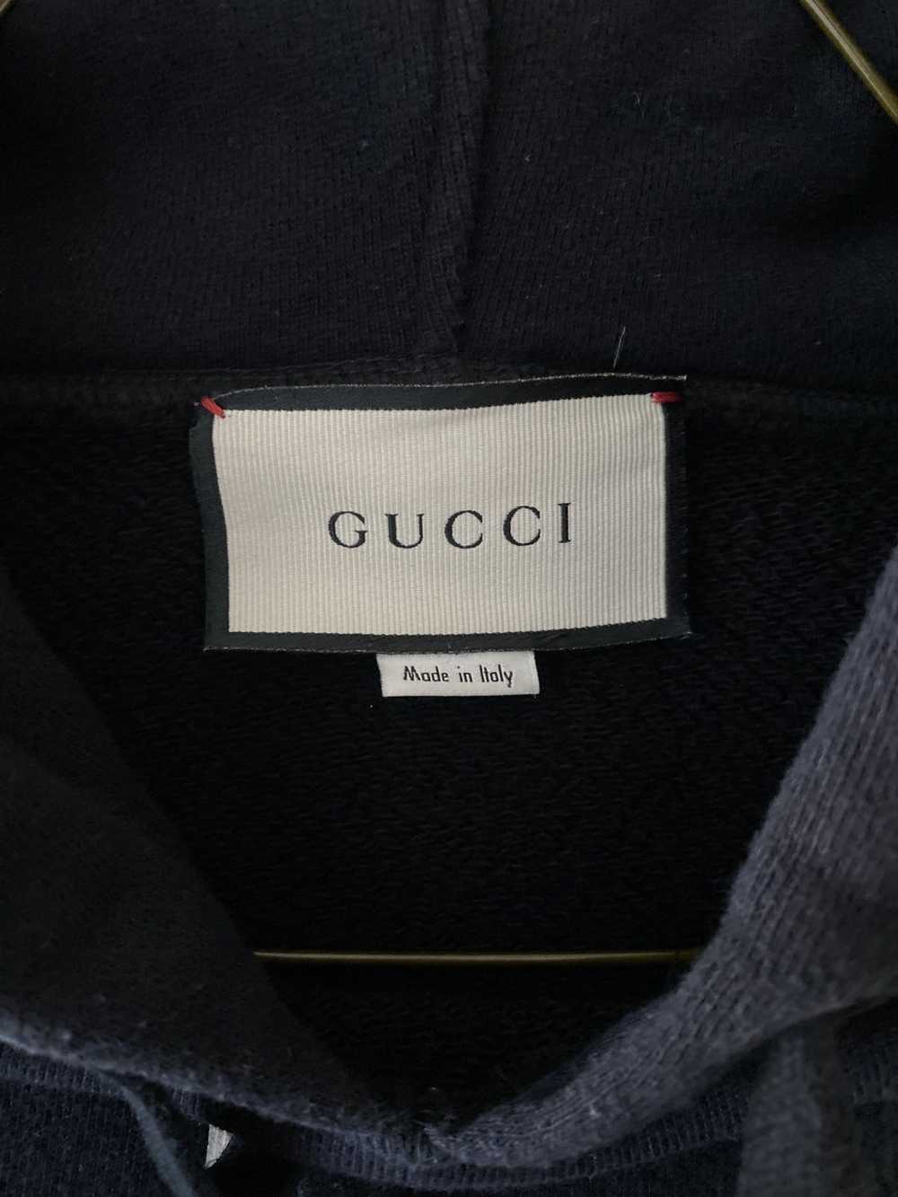 Gucci Hooded sweatshirt with Interlocking G - image 2