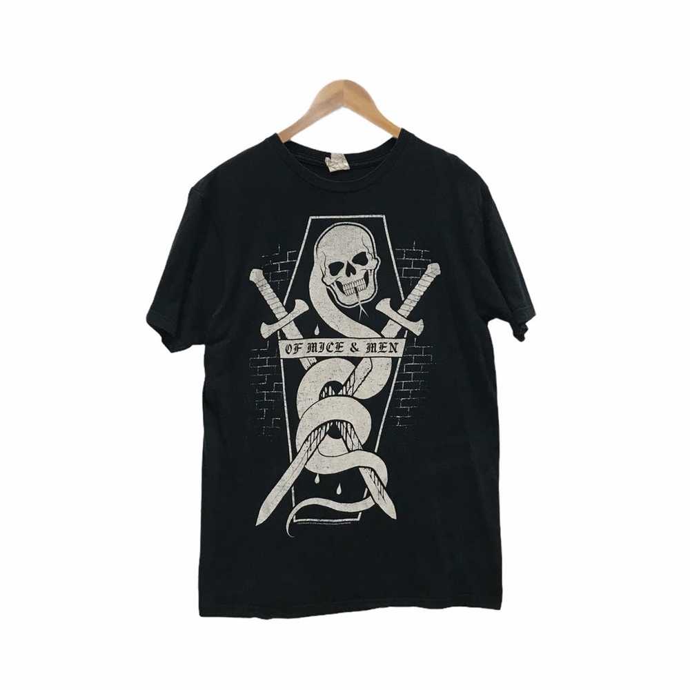 Band Tees × Rock Band × Rock T Shirt Of Mice & Me… - image 1