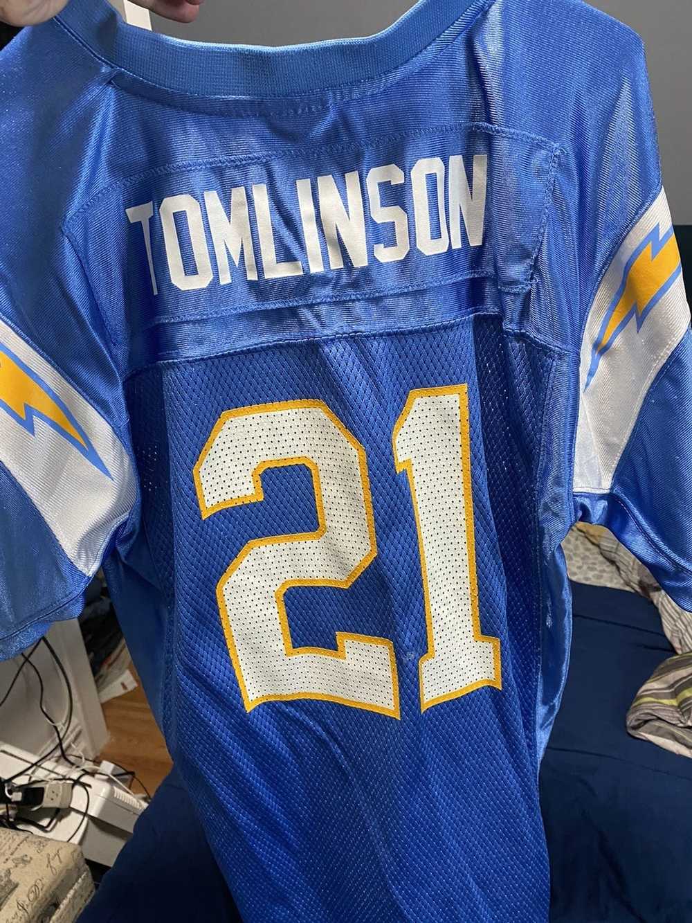 NFL Reebok Football Jersey #21 LaDainian Tomlinson Chargers Powder