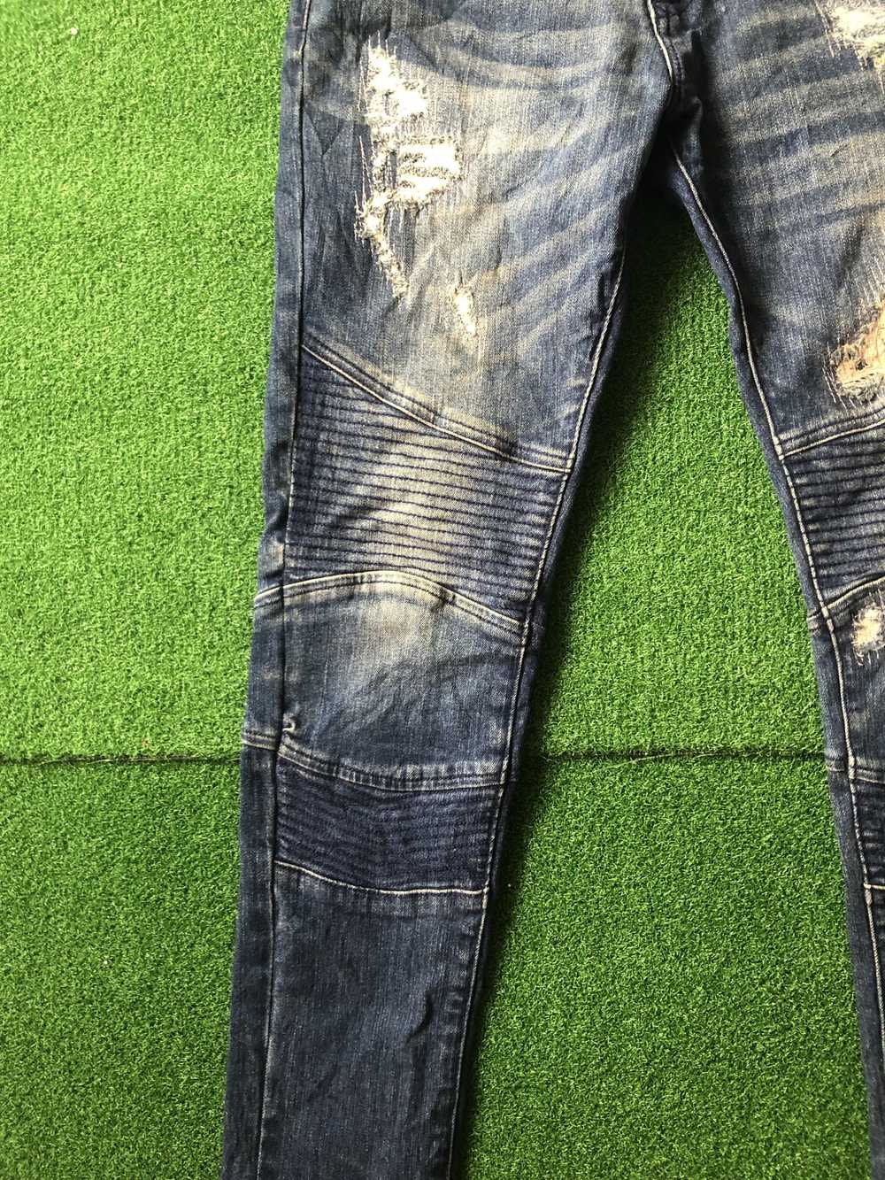 Biker Jeans × Distressed Denim × Japanese Brand J… - image 3