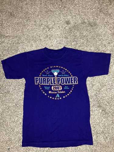 MLB × Vintage 2001 Arizona Diamondbacks Purple Pow