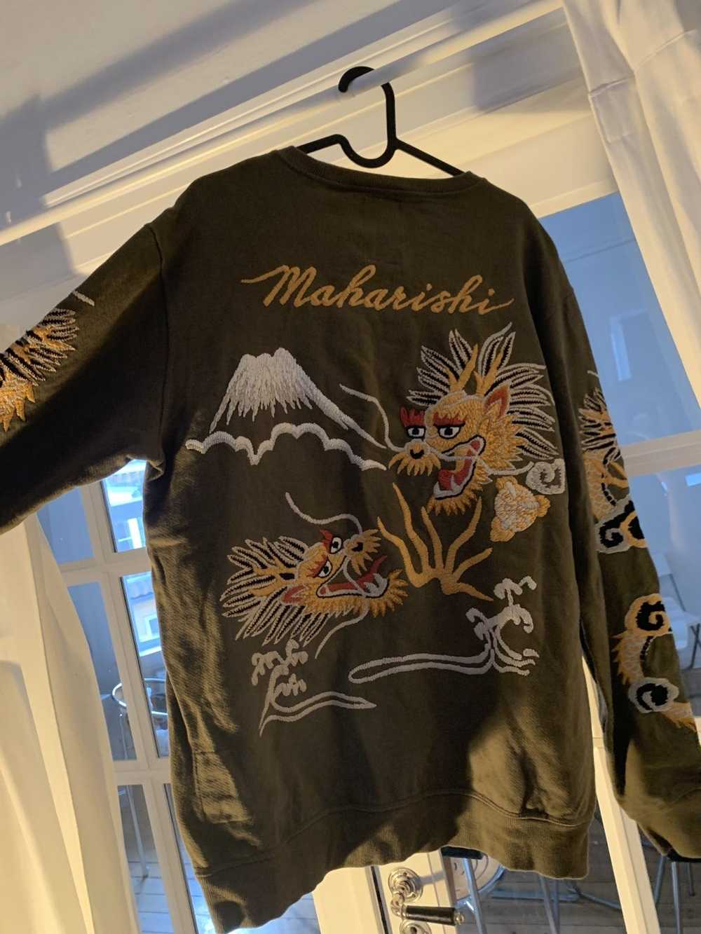 Maharishi Sweatshirt with dragon print - image 2