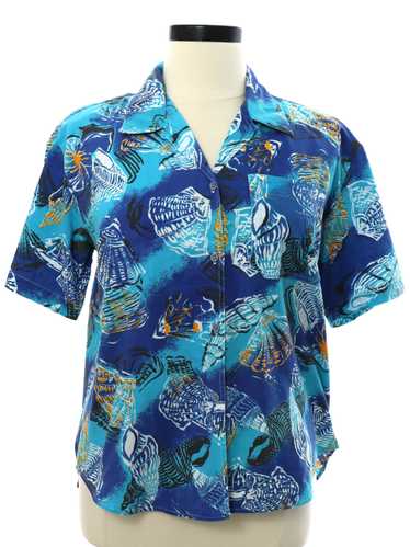 1990's Assemblage Womens Hawaiian Shirt