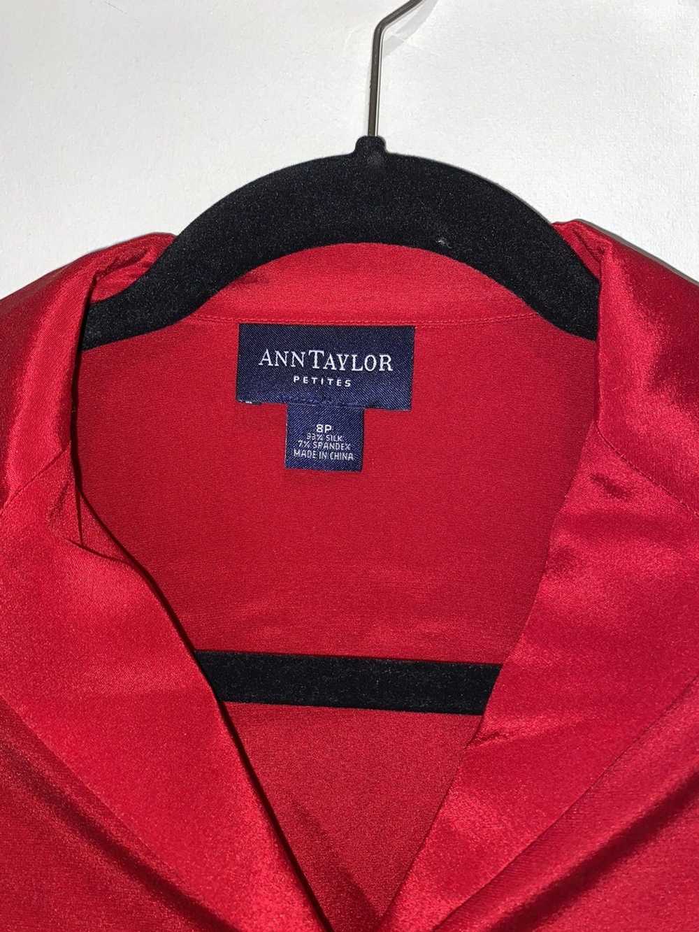 Ann Taylor Long slew button up - image 2