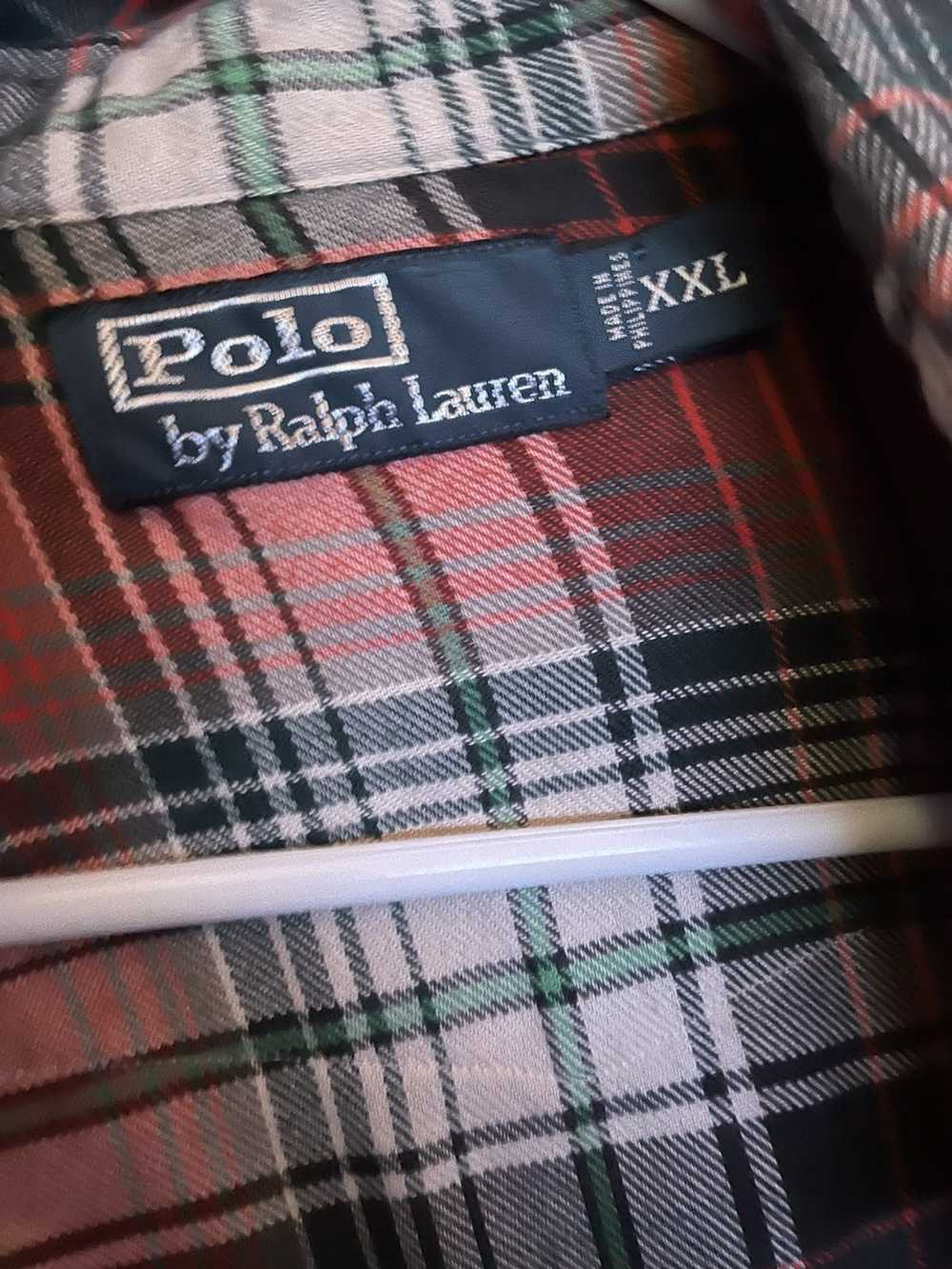 Polo Ralph Lauren × Vintage Vintage Polo Flannel … - image 3
