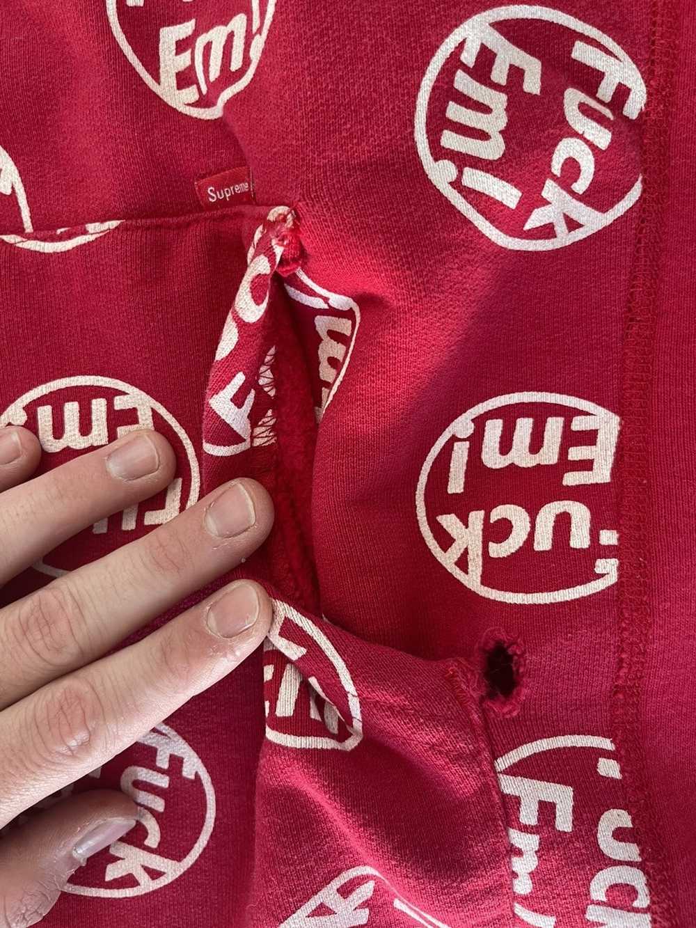 Supreme F**k 'Em Sweat Shorts - MEDIUM