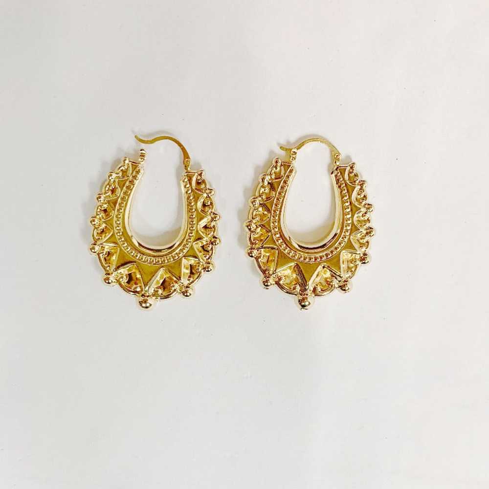 Image Gang Creole Hoop Earrings - image 3