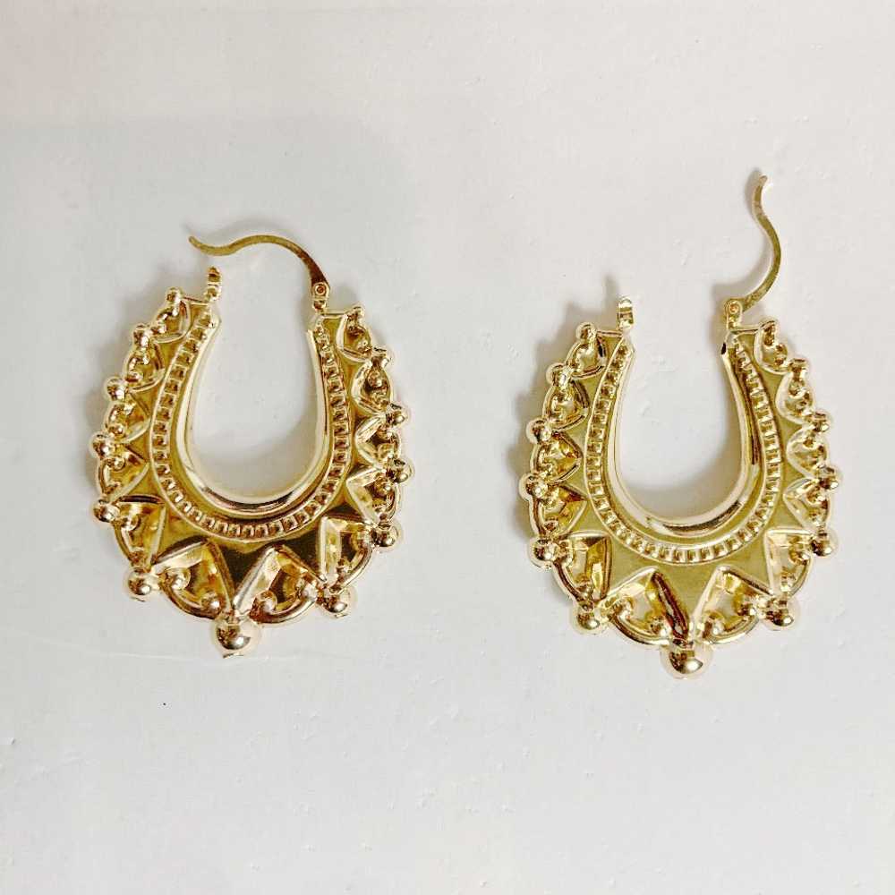 Image Gang Creole Hoop Earrings - image 6