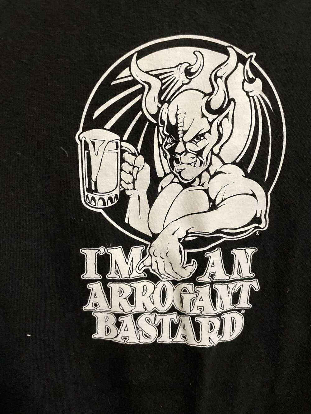 Custom arrogant bastard ale long sleeve tee - image 2