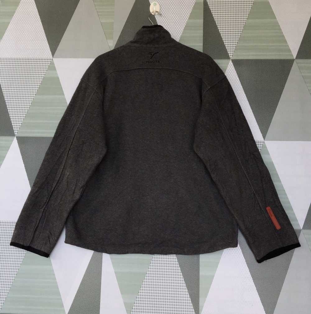 Japanese Brand × Vintage Toyota Fleece Sweater / … - image 2