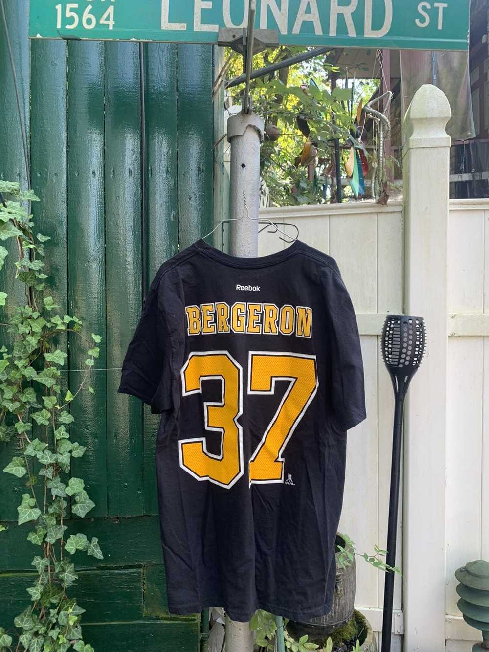 Patrice Bergeron Boston Bruins Fanatics Black Jersey L
