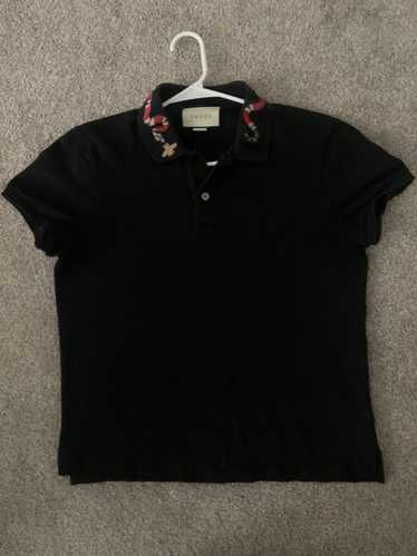 Gucci - Men - logo-embroidered Stretch-cotton Piqué Polo Shirt Neutrals - M