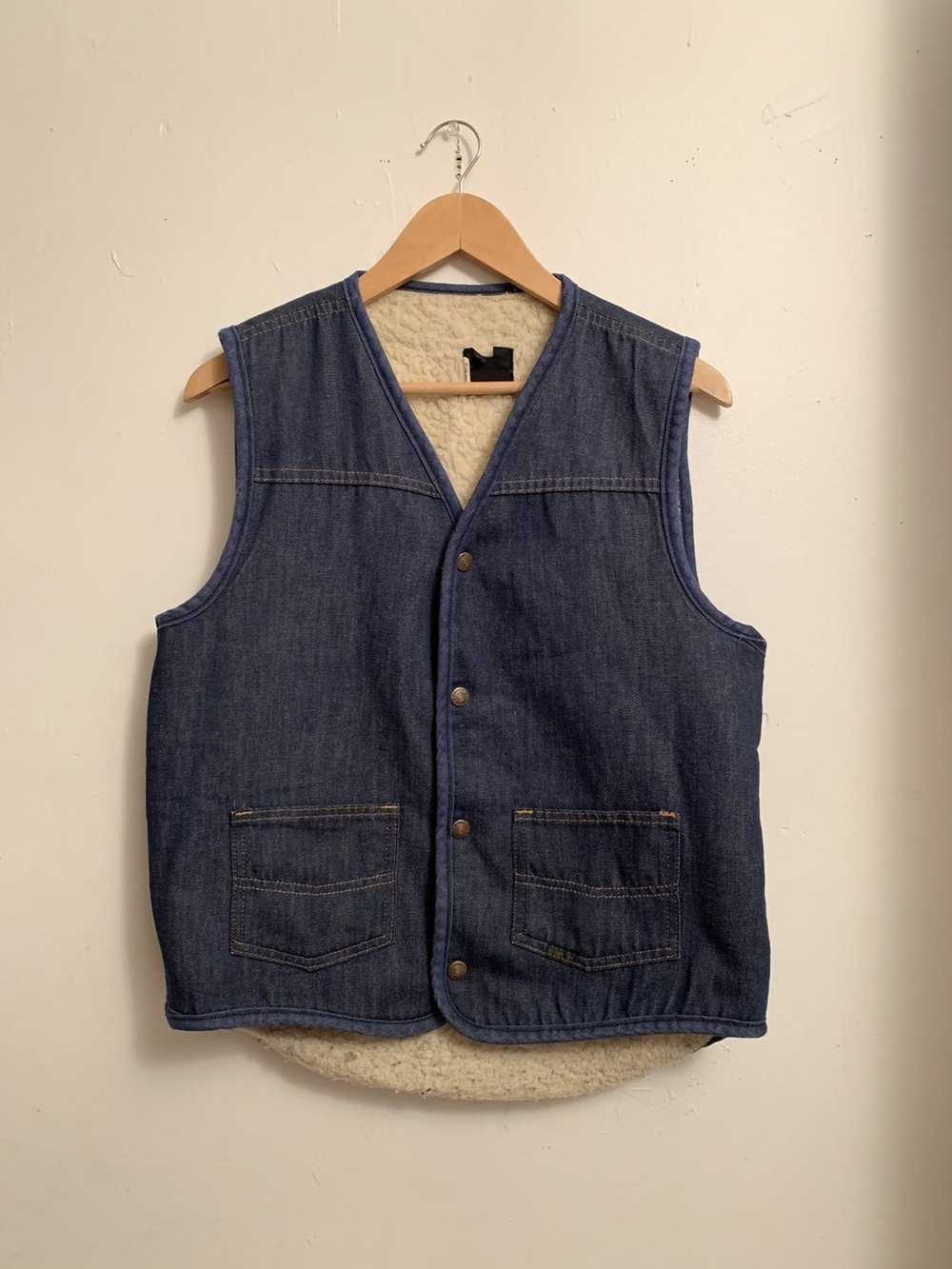 Made In Usa × Streetwear × Vintage Roebuck Vest T… - image 4