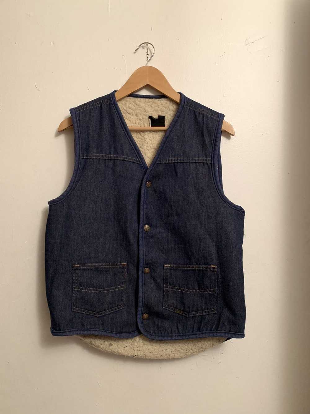 Made In Usa × Streetwear × Vintage Roebuck Vest T… - image 5