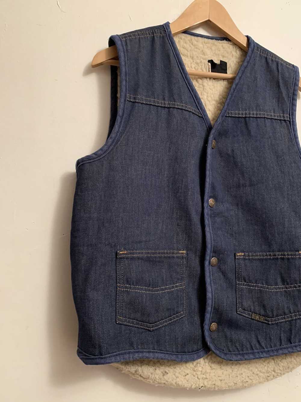 Made In Usa × Streetwear × Vintage Roebuck Vest T… - image 6