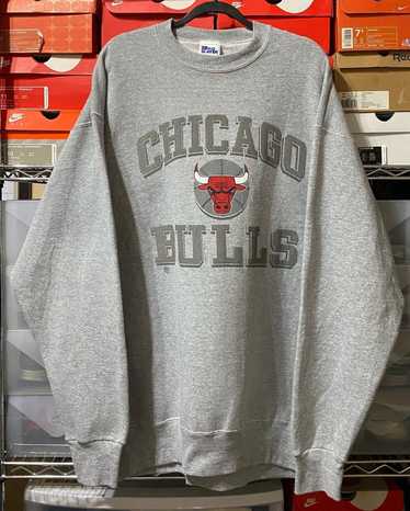 Chicago Bulls M&N Franchise Player LS Henley Tee Medium