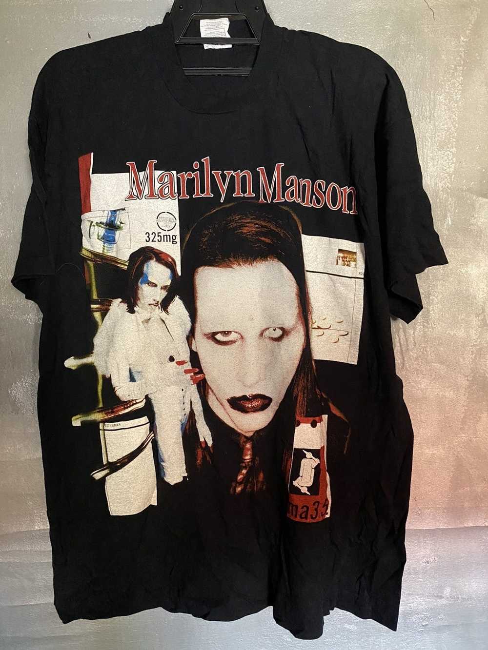 Band Tees × Rock T Shirt Vintage Marilyn Manson - image 1