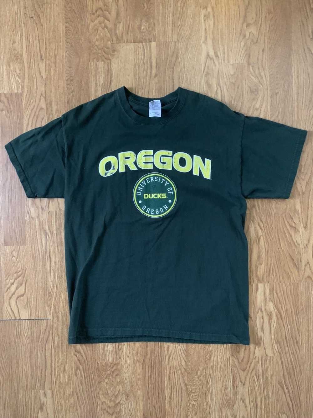 American College × Vintage U of Oregon Ducks Tee - image 1