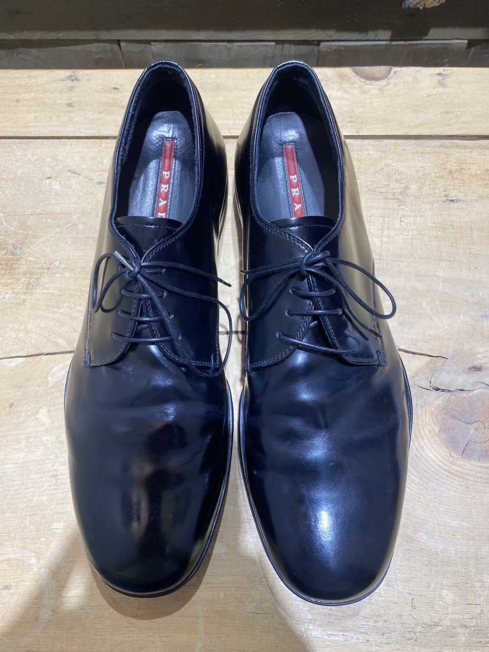Prada Prada black leather shoes - image 2