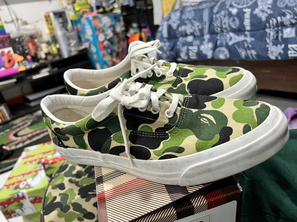 Bape ABC CAMO LOW APESTA MENS 10 - image 1