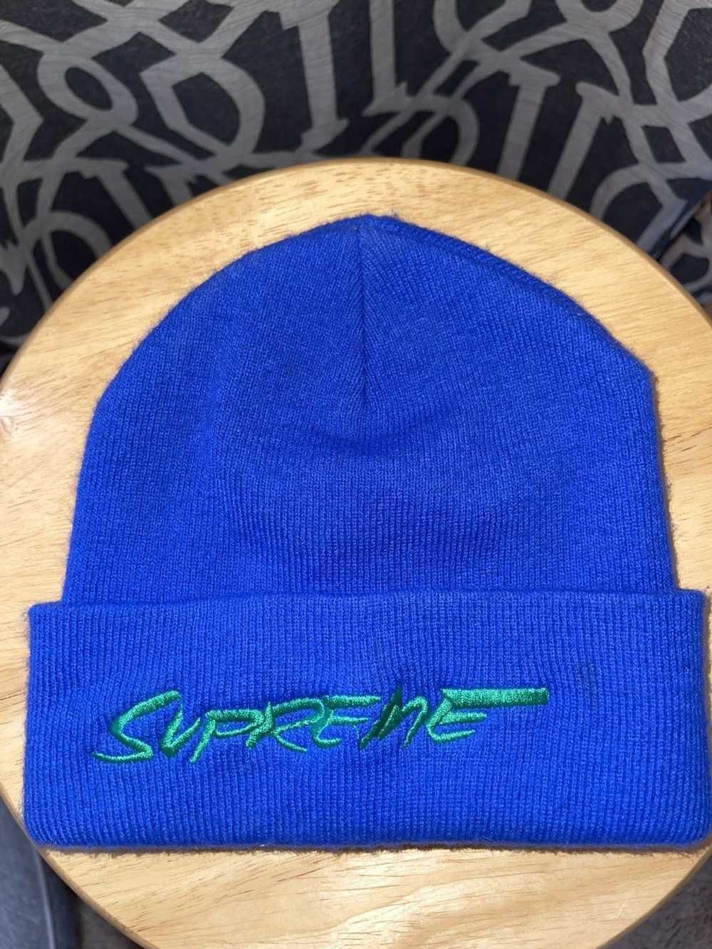 Futura × Supreme Vintage Supreme x Futura beanie - image 1