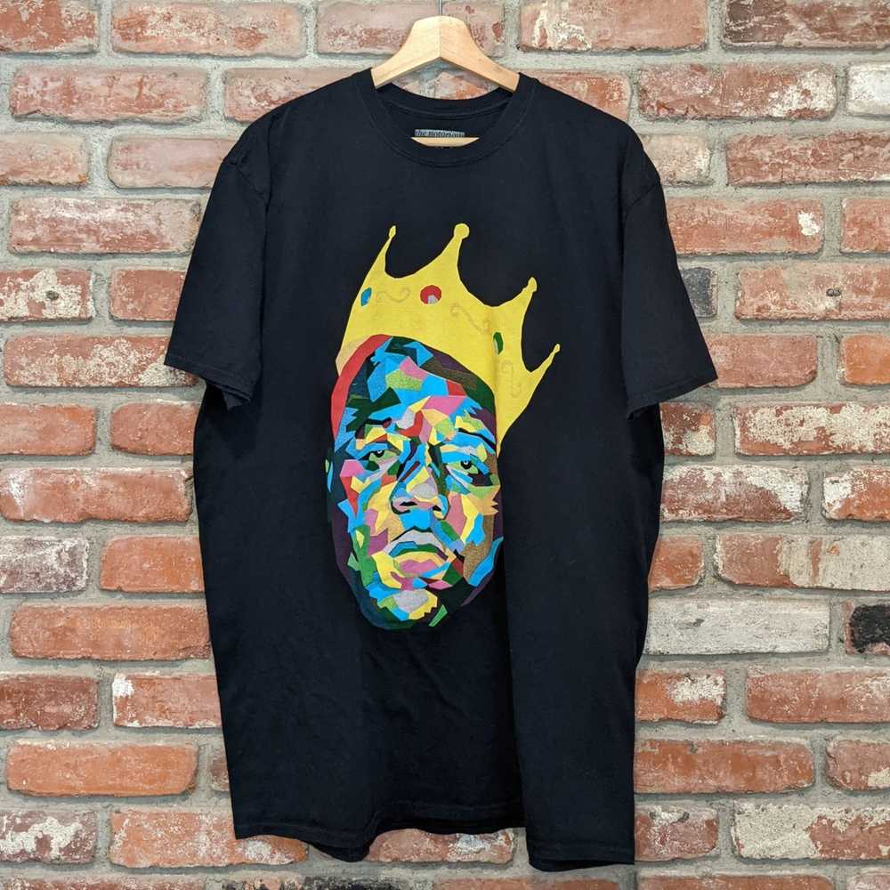 Rap Tees Notorious BIG Crown art t-shirt - image 1