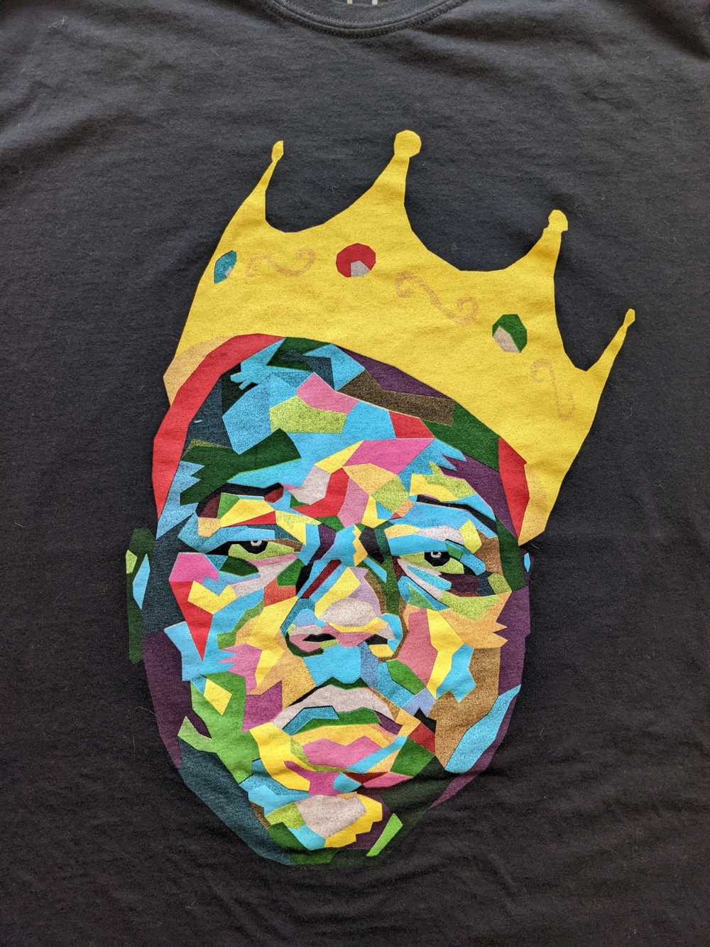 Rap Tees Notorious BIG Crown art t-shirt - image 2