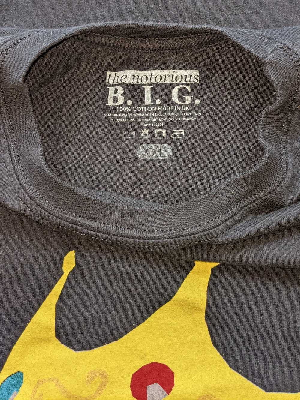 Rap Tees Notorious BIG Crown art t-shirt - image 3