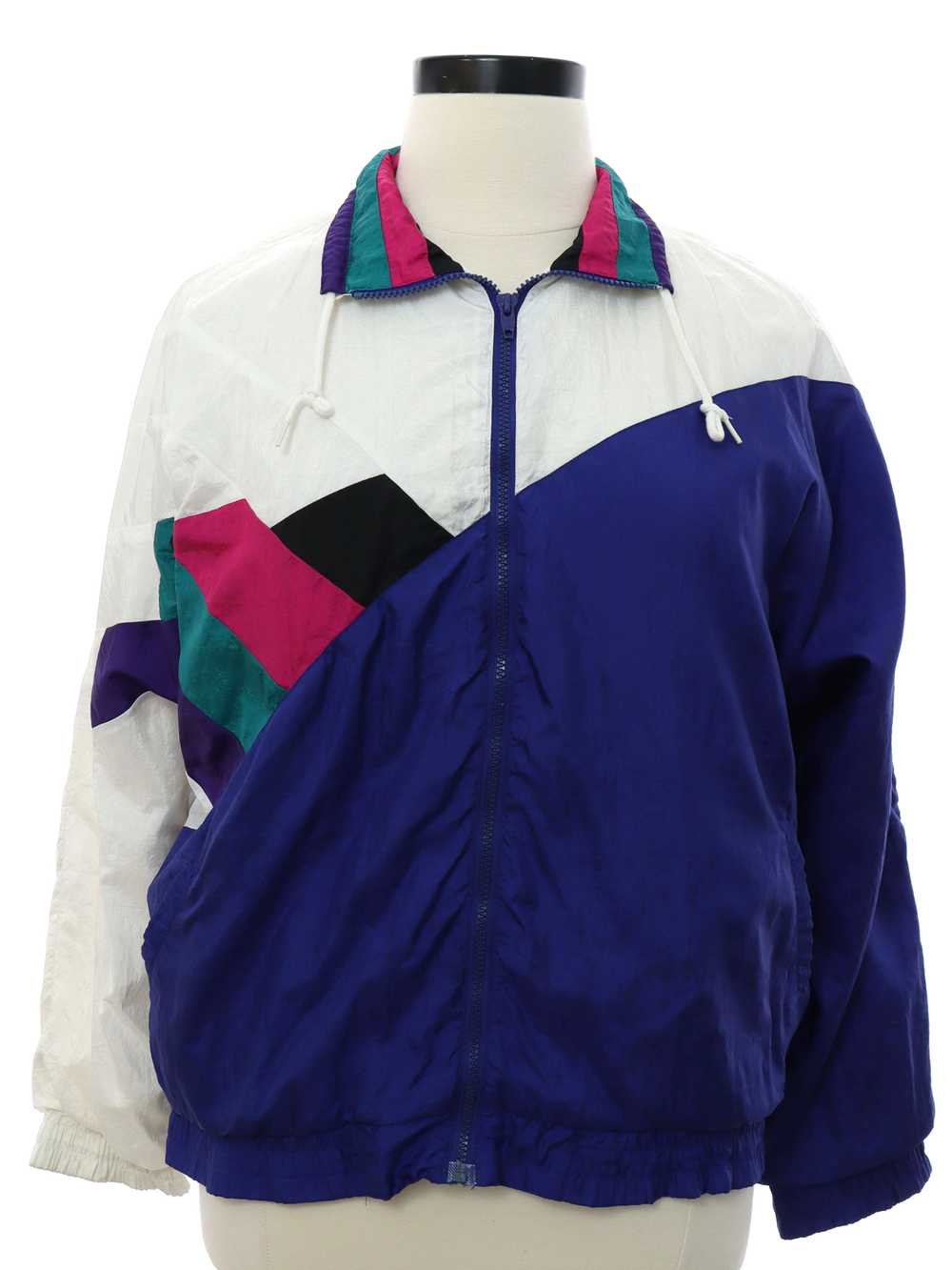 1980's Westside Connection Womens Windbreaker Zip… - image 1