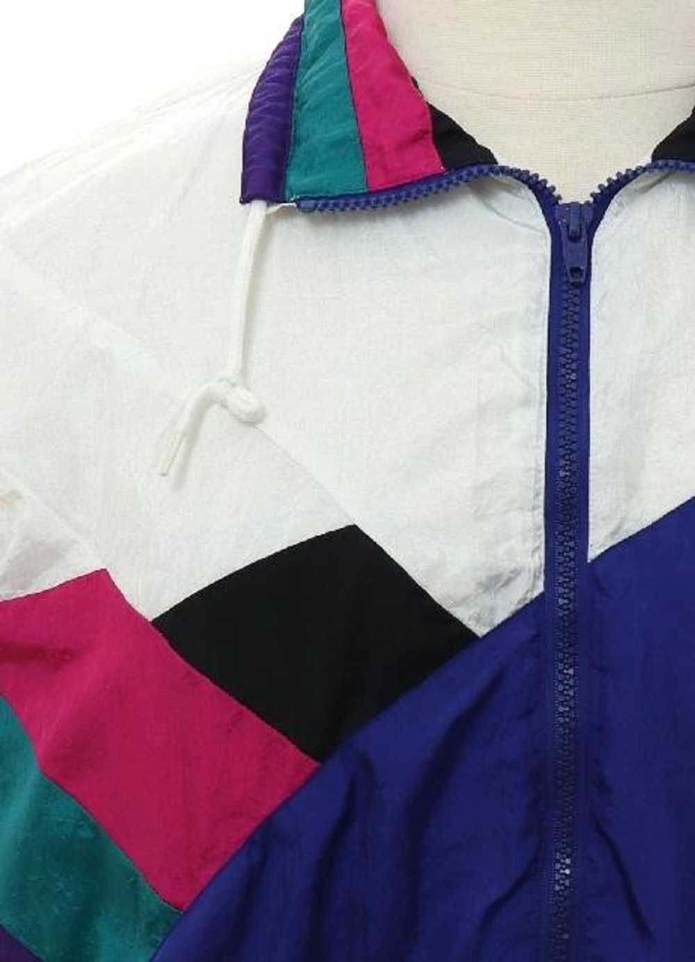 1980's Westside Connection Womens Windbreaker Zip… - image 2