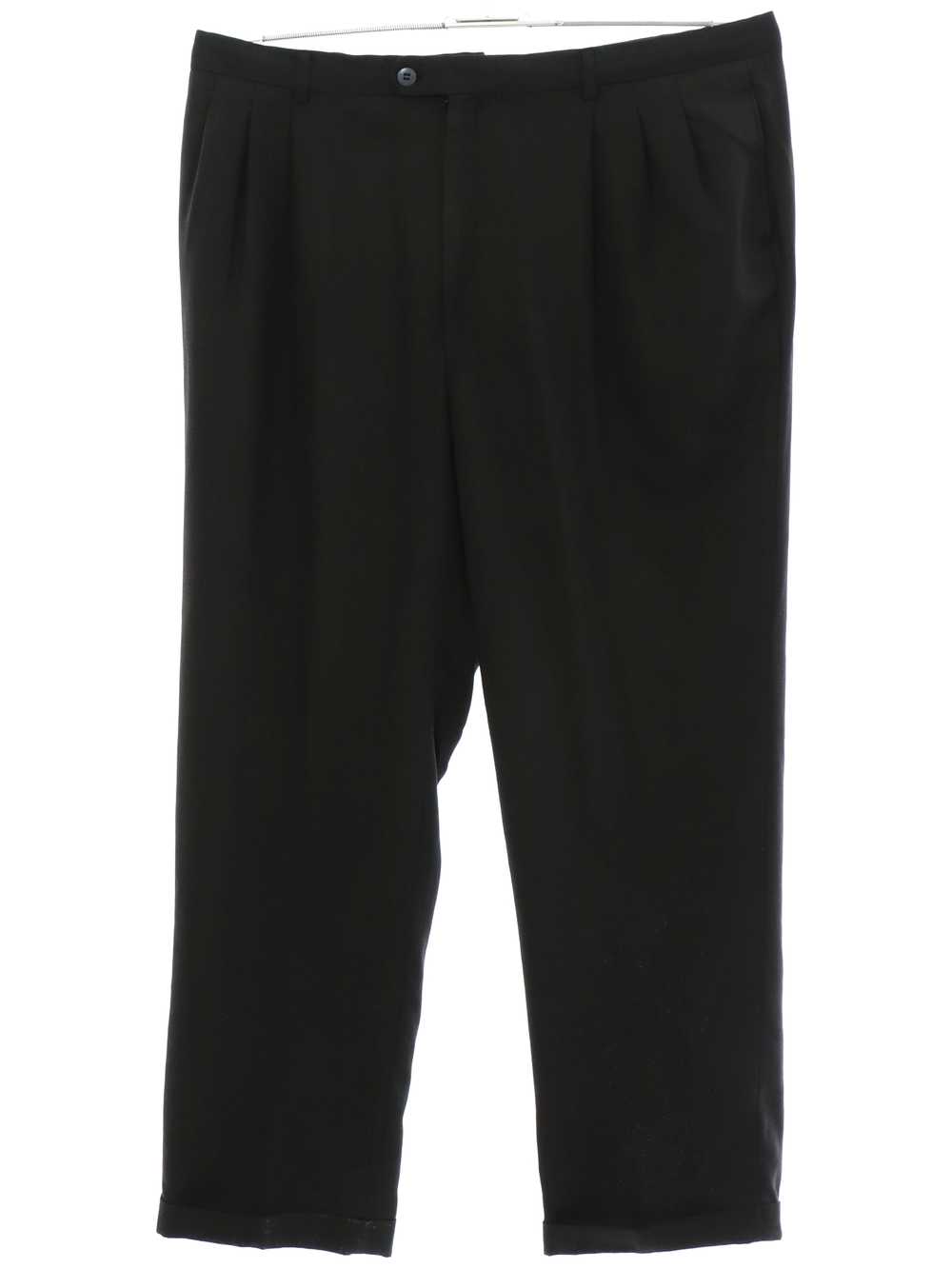 1980's Mens Totally 80s Pleated Slacks Pants - image 1