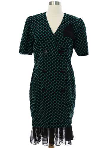 1980's Totally 80s Wiggle Dress - image 1