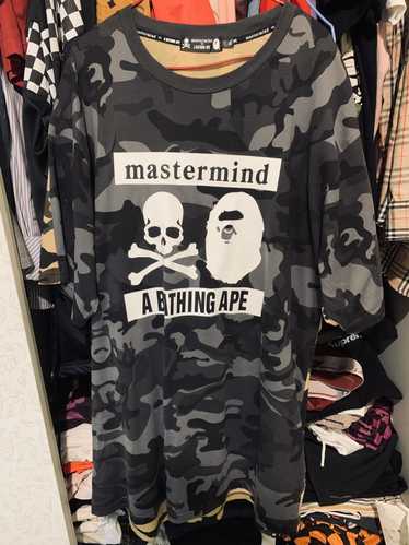 トップス激レア2XL！ 伊勢丹限定BAPE×mastermind ファーストカモTシャツ