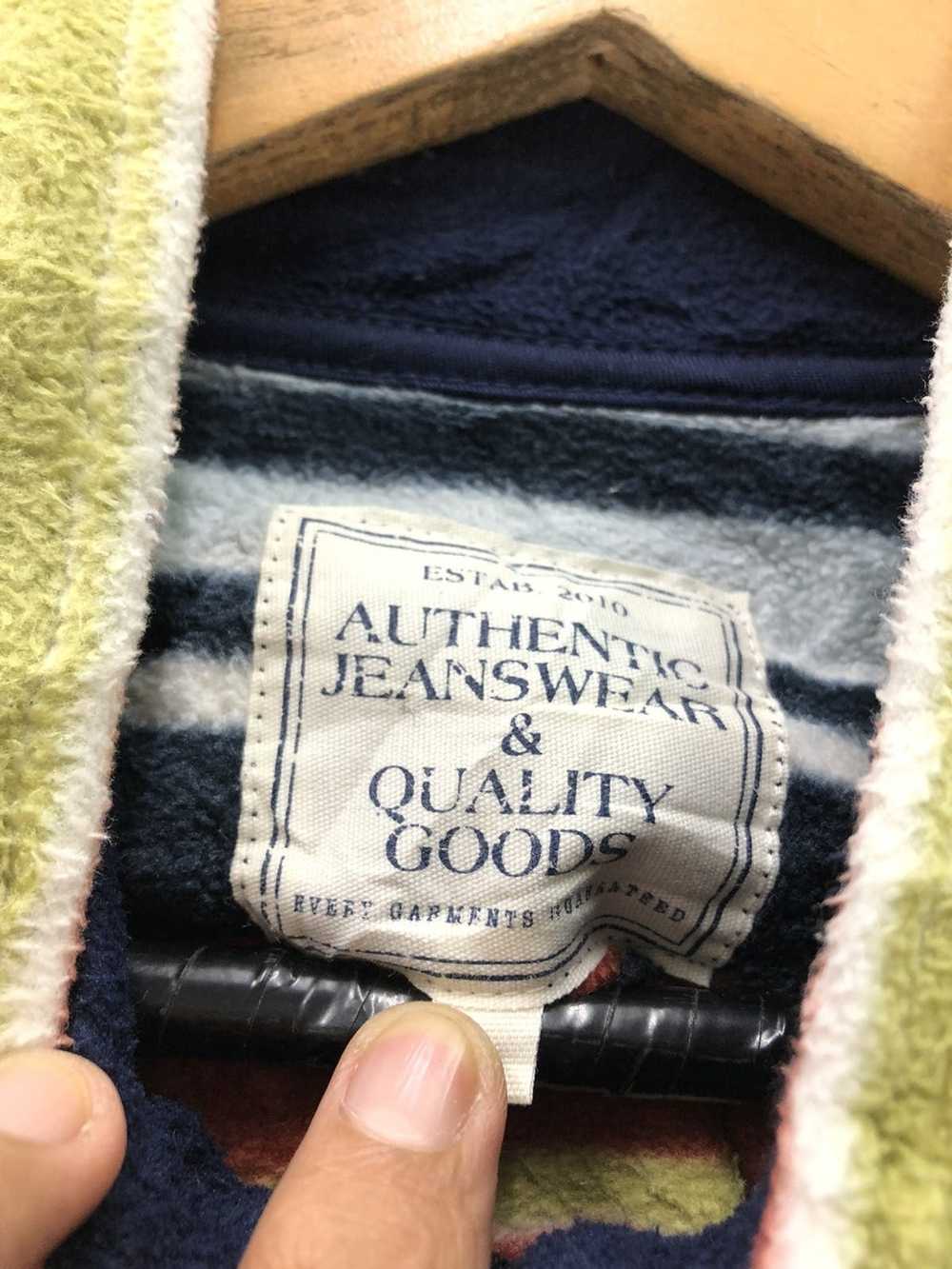 Art × Japanese Brand Authentic Jeanswear Striped … - image 6