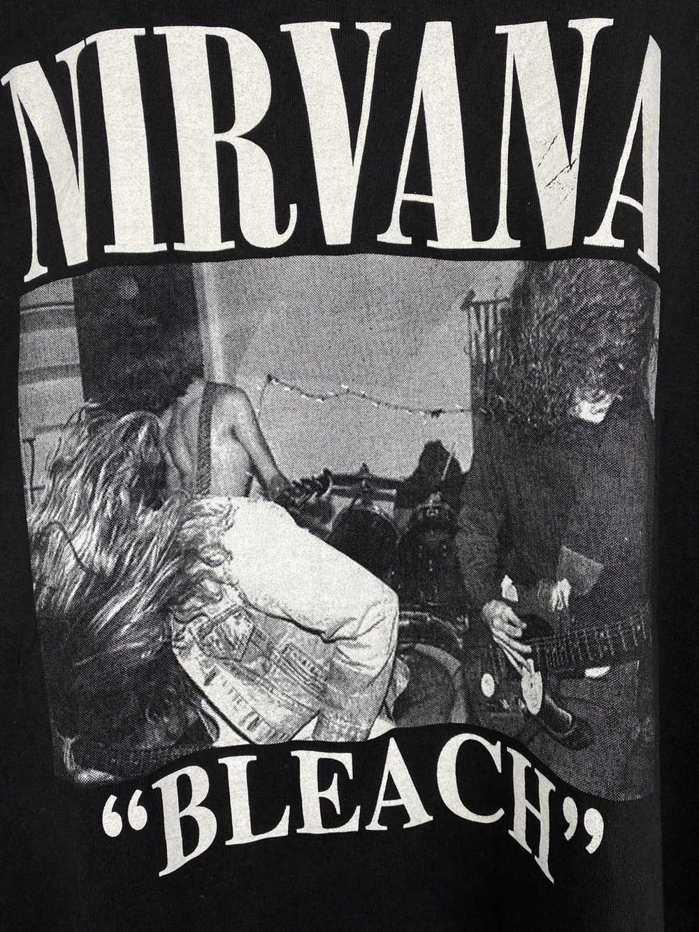 Band Tees × Nirvana Nirvana "Bleach" Band Tee - image 5