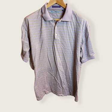 Alan Flusser Alan Flusser Lavender Golf Shirt