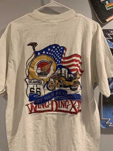 Harley Davidson × Made In Usa × Vintage 1991 Wing 