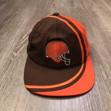 Vintage Cleveland Browns Snapback Hat Logo 7 NFL Football Ohio 