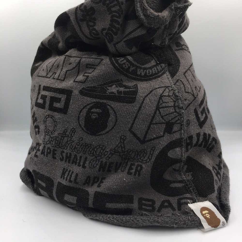 Bape Bathing Ape Full Print Beanie - image 1