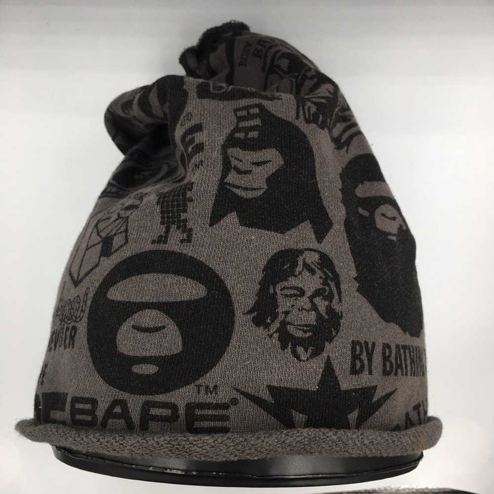 Bape Bathing Ape Full Print Beanie - image 4