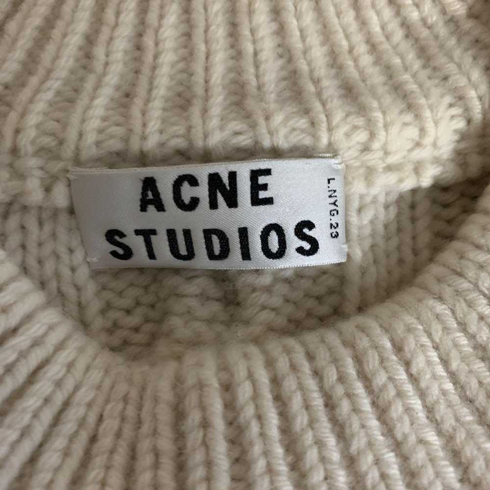 Acne Studios Cropped Fisherman Knit Sweater - image 3
